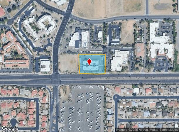 6344 E Broadway Rd, Mesa, AZ Parcel Map