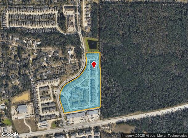  165 Carriage Hills Blvd, Conroe, TX Parcel Map