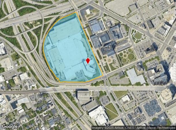 1777 3Rd St, Detroit, MI Parcel Map