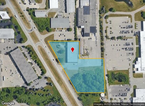  4544 Broadmoor Ave Se, Grand Rapids, MI Parcel Map