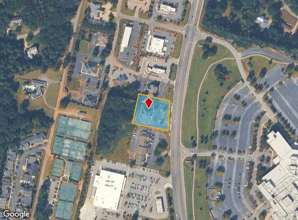 2007 E Greenville St, Anderson, SC Parcel Map