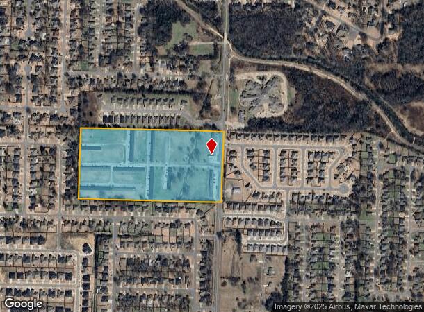  1405 S Donaghey Ave, Conway, AR Parcel Map