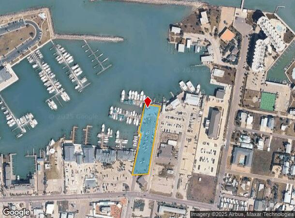  815 Trout St, Port Aransas, TX Parcel Map