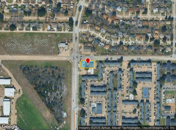  2401 S Carrier Pkwy, Grand Prairie, TX Parcel Map