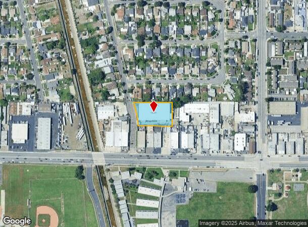 2728 N Slater Ave, Compton, CA Parcel Map