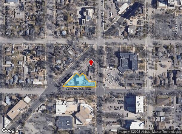  318 Canyon Ave, Fort Collins, CO Parcel Map