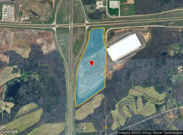 Barringer Rd, Byhalia, MS Parcel Map