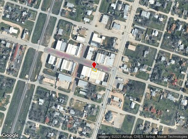  217 E Clark St, Bartlett, TX Parcel Map