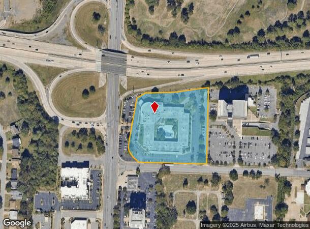 925 S University Ave, Little Rock, AR Parcel Map