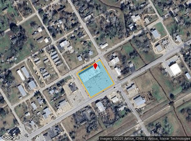  612 W Main St, Edna, TX Parcel Map