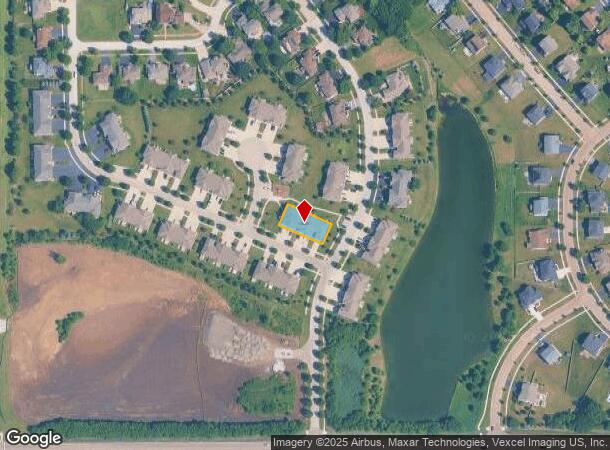 380 Wolverine Dr, Oswego, IL Parcel Map
