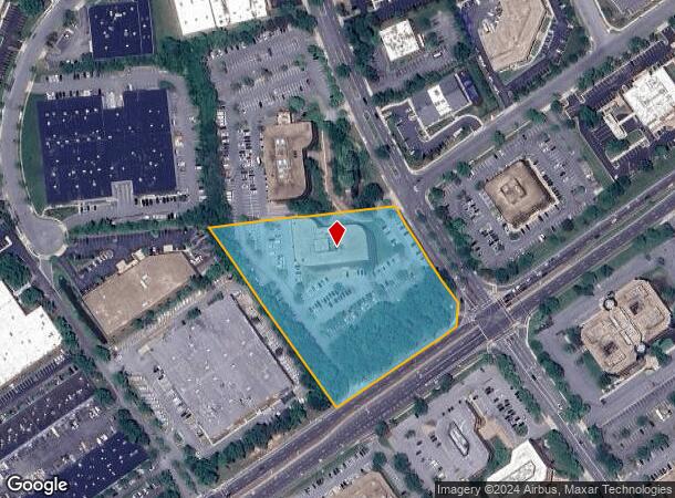  4600 Forbes Blvd, Lanham, MD Parcel Map