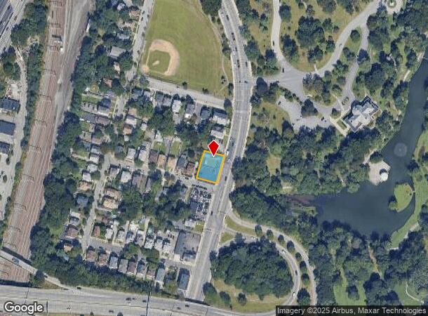  1055 Elmwood Ave, Providence, RI Parcel Map