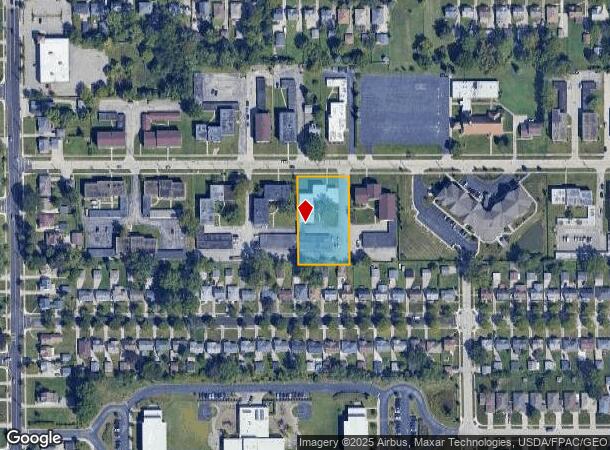  15400 Maple Park Dr, Maple Heights, OH Parcel Map