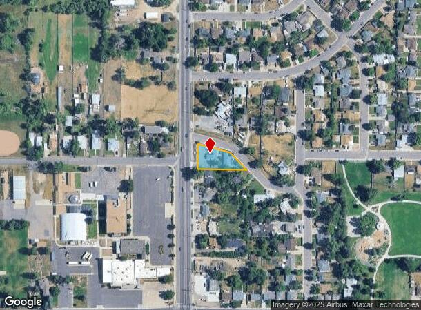  800 S Sheridan Blvd, Denver, CO Parcel Map