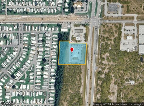  15991 N Cleveland Ave, North Fort Myers, FL Parcel Map