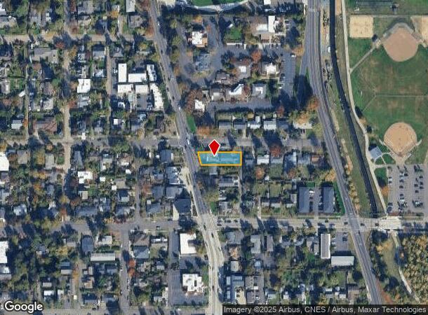  2307 Willamette St, Eugene, OR Parcel Map
