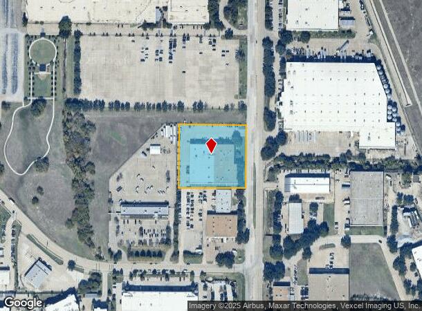 2389 Midway Rd, Carrollton, TX Parcel Map