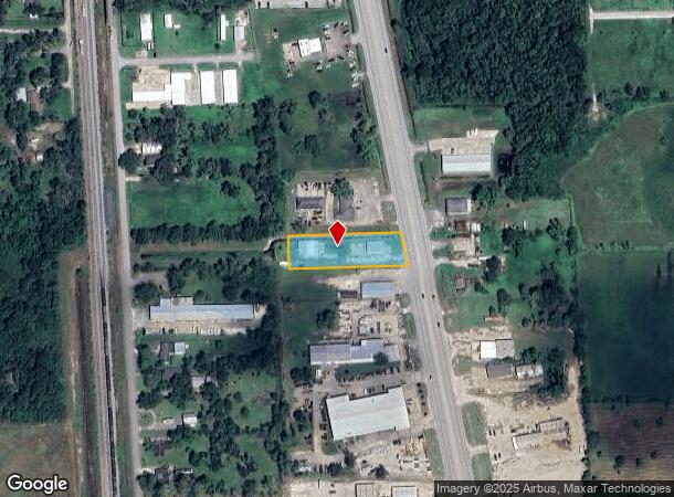  1408 S Velasco St, Angleton, TX Parcel Map