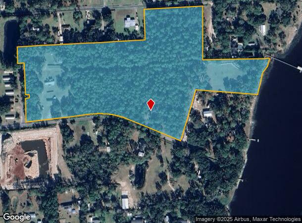 96249 Lang Rd, Yulee, FL Parcel Map