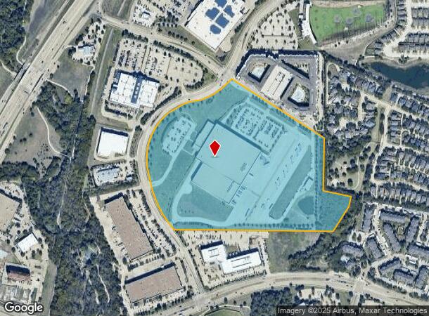 1320 Andrews Pkwy, Allen, TX Parcel Map