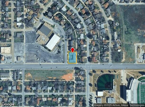  2401 Church St, Abilene, TX Parcel Map