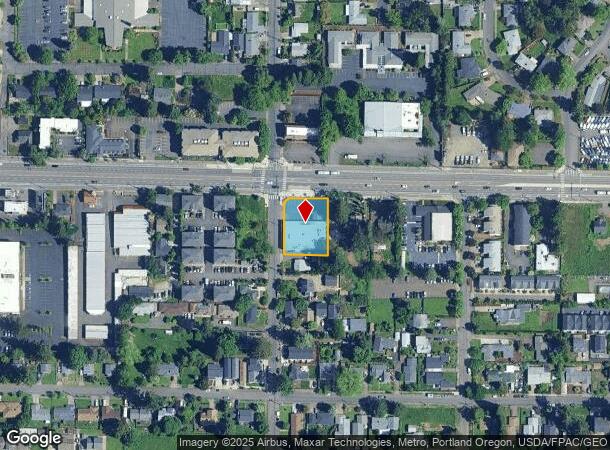  10114 Se Division St, Portland, OR Parcel Map