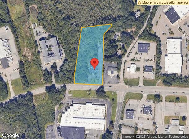  614 George Washington Hwy, Lincoln, RI Parcel Map