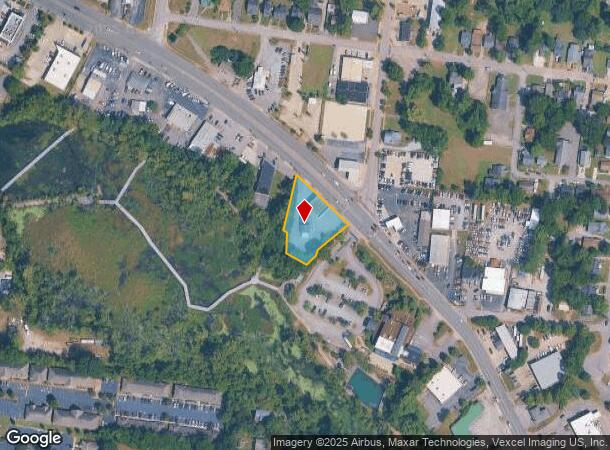  406 Se Broad St, Murfreesboro, TN Parcel Map