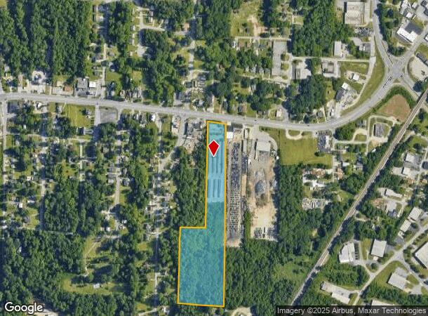  2729 W English Rd, High Point, NC Parcel Map