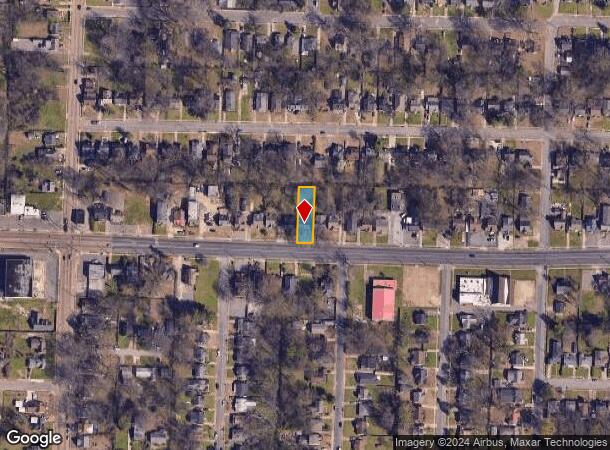  3108 Park Ave, Memphis, TN Parcel Map