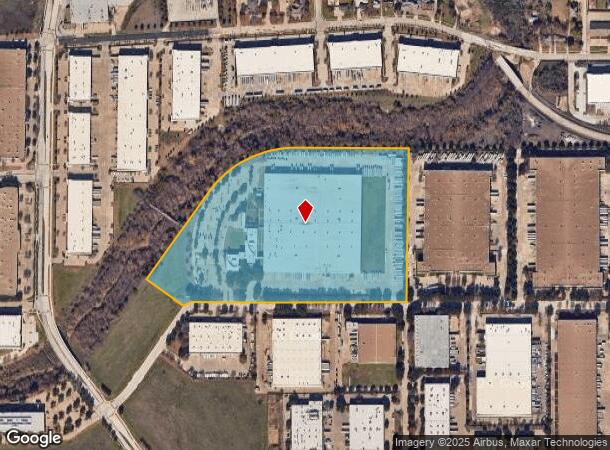  500 Airline Dr, Coppell, TX Parcel Map