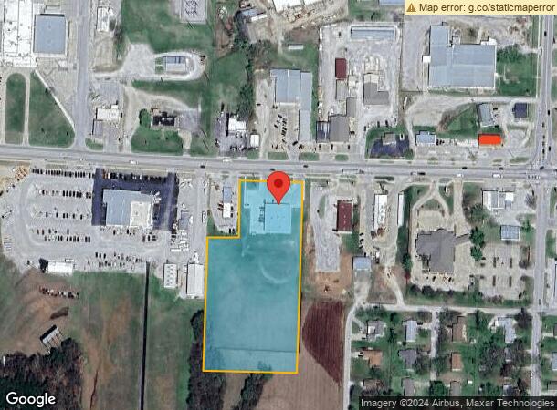  208 W Us Highway 54, El Dorado Springs, MO Parcel Map