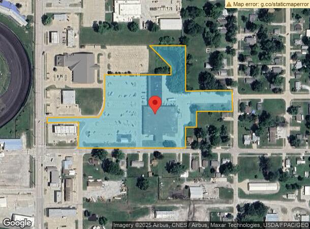  809 W Rock Island St, Knoxville, IA Parcel Map