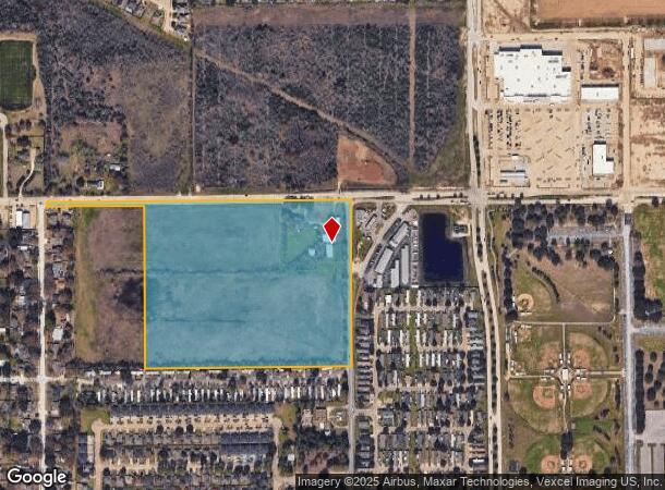  25207 Morton Rd, Katy, TX Parcel Map