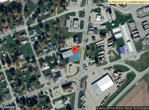  107 N Haughton Hwy, Greenup, IL Parcel Map