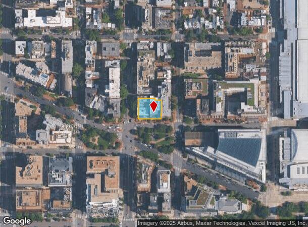1011 L St Nw, Washington, DC Parcel Map