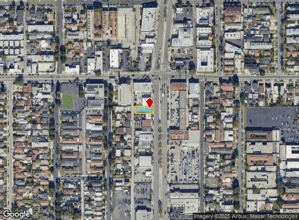  925 S La Brea Ave, Inglewood, CA Parcel Map