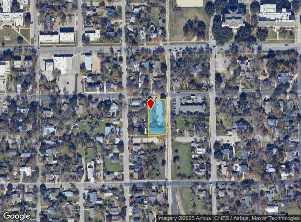 806 E 13Th St, Georgetown, TX Parcel Map