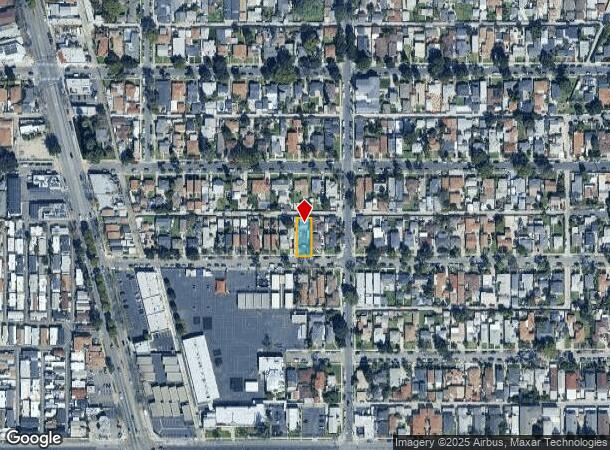  177 E 67Th St, Long Beach, CA Parcel Map