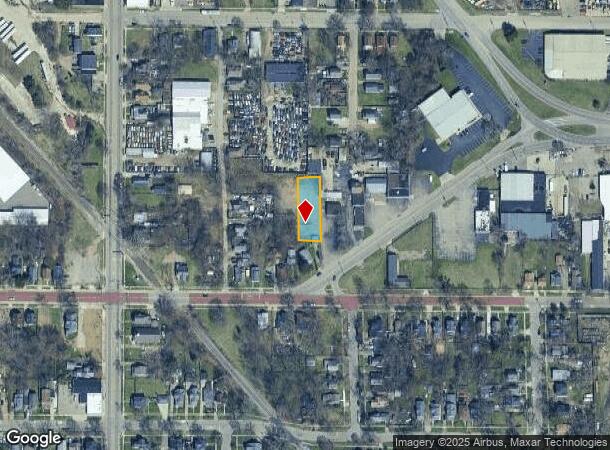  1225 Branch St, Kalamazoo, MI Parcel Map