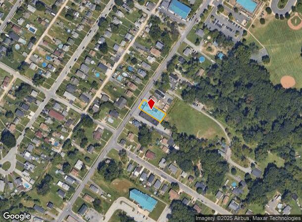 2911 Sparrows Point Rd, Sparrows Point, MD Parcel Map