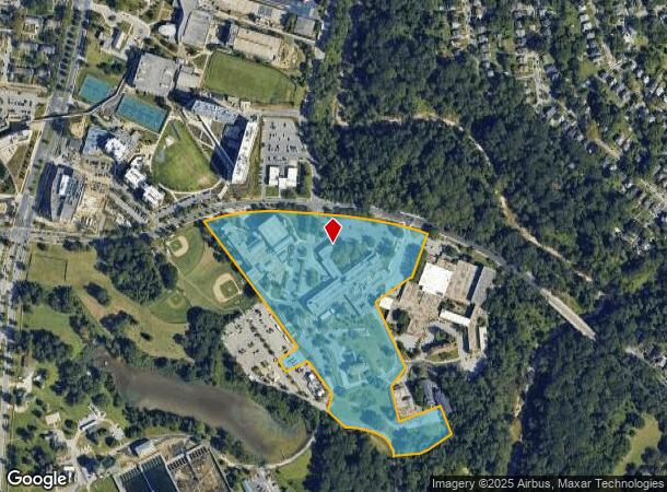  2201 Argonne Dr, Baltimore, MD Parcel Map