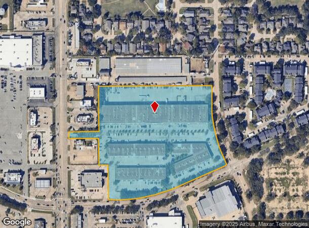 1718 Fry Rd, Houston, TX Parcel Map