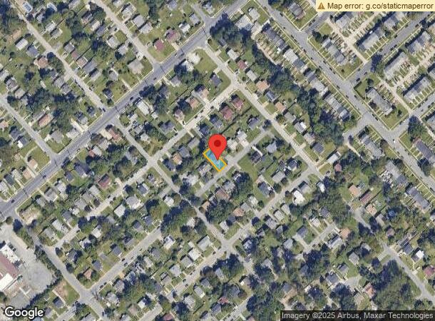  1208 Daniels Ave, Gwynn Oak, MD Parcel Map