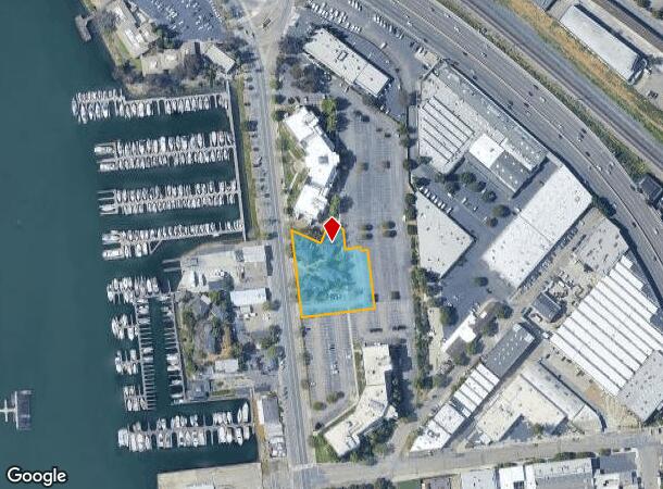 1940 Embarcadero, Oakland, CA Parcel Map