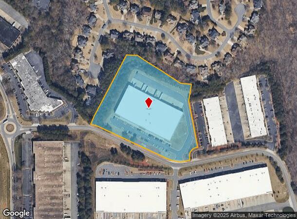 6185 Shiloh Xing, Alpharetta, GA Parcel Map