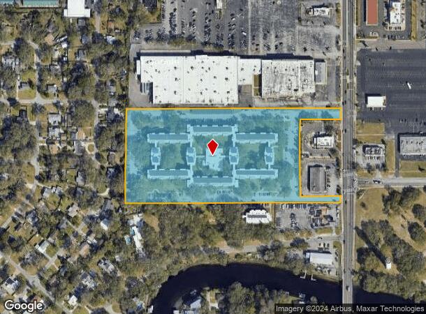  8220 N Florida Ave, Tampa, FL Parcel Map