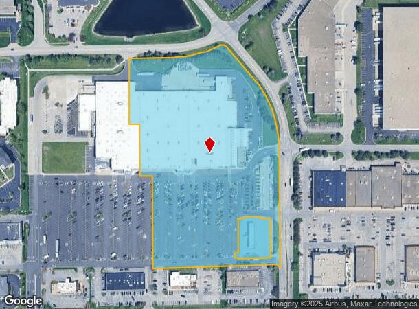 8300 E 96Th St, Fishers, IN Parcel Map