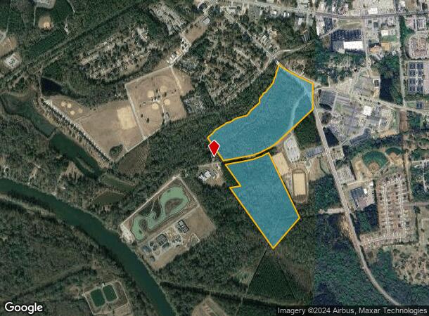  36 Bramblewood Plantation Rd, Camden, SC Parcel Map